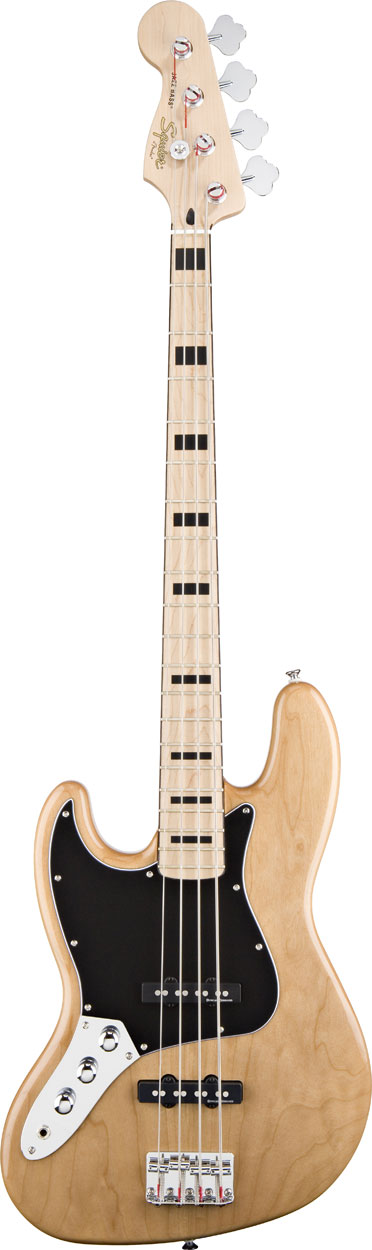 FENDER SQUIER VINTAGE MODIFIED JAZZ BASS MN LEFT HAND NATURAL - Clicca l'immagine per chiudere