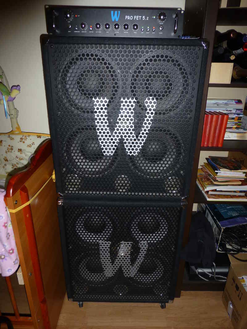 WARWICK - Wca 411 Pro CABINET PER BASSO 4x10" 600W - Clicca l'immagine per chiudere