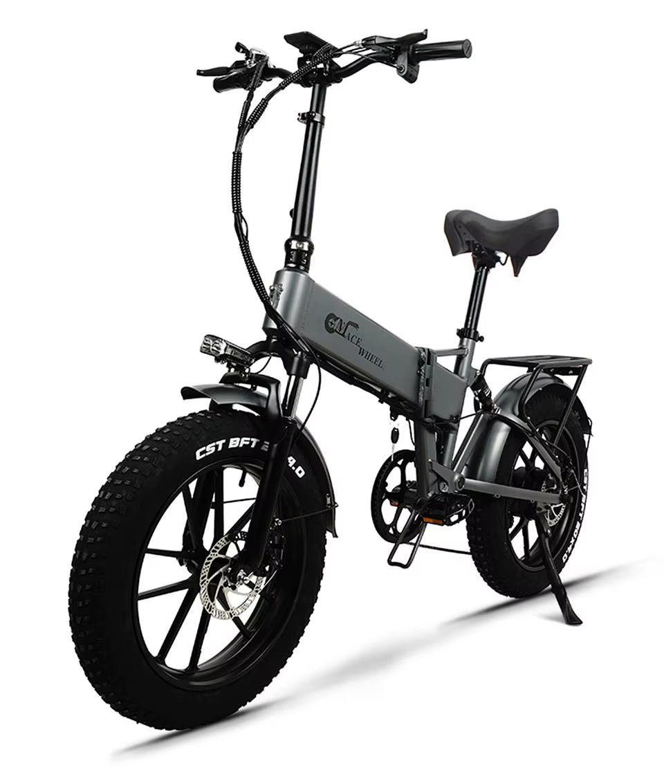 CMACEWHEEL RX20 48V 750W 17AH BICICLETTA ELETTRICA FAT BIKE RUOTE 20"